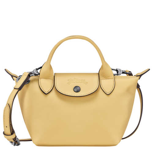 Handtasche XS Le Pliage Xtra , Leder - Weizengelb - Ansicht 1 von 6