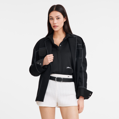 Le Foulonné Ladies' belt, Black