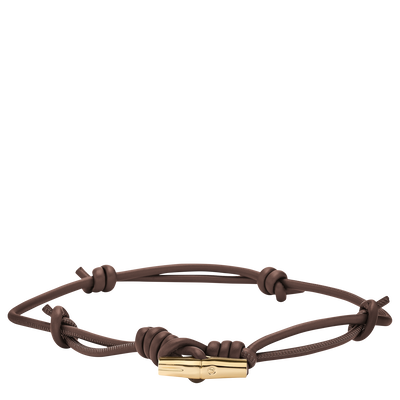 Le Roseau Ladies' belt , Mocha - Leather