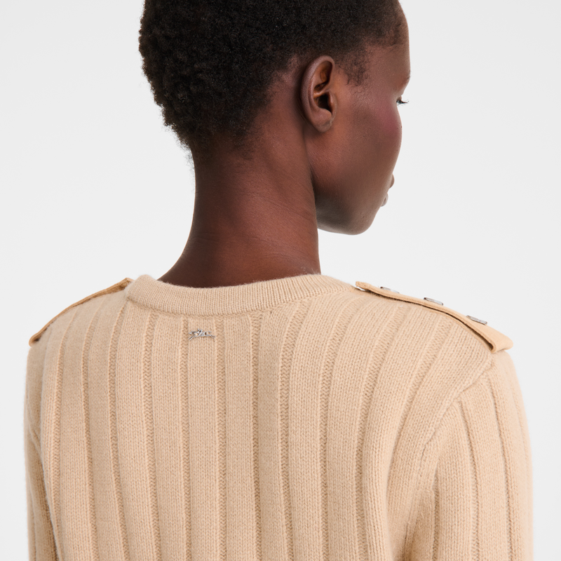 Sweater , Sand - Knit  - View 5 of  5