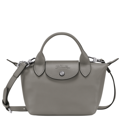 Sac à main XS Le Pliage Xtra , Cuir - Tourterelle