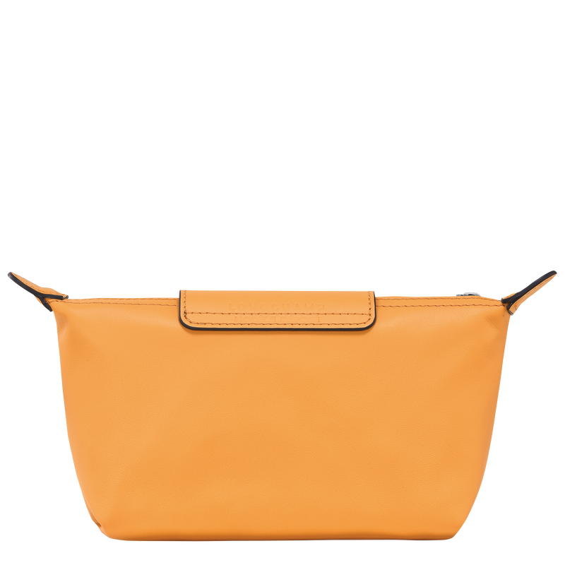 Le Pliage Xtra Pouch , Apricot - Leather  - View 3 of  4