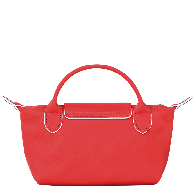 Le Pliage Xtra Pouch Red - Leather (34175HDA545)