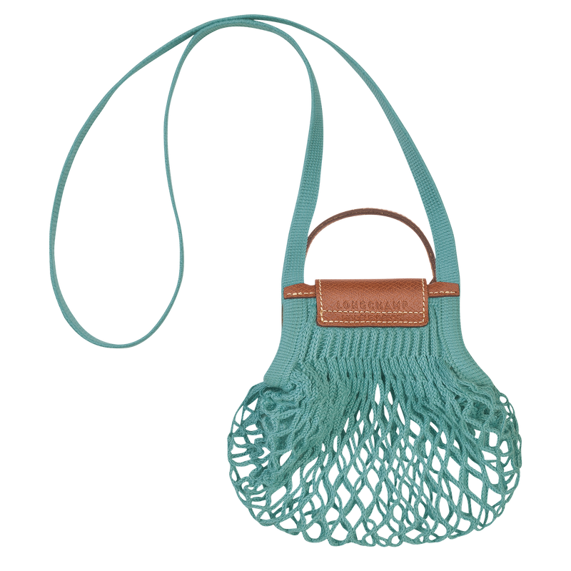 Le Pliage Filet XS Mesh bag , Lagoon - Canvas  - View 4 of  4