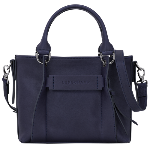 Longchamp 3D S Handbag , Bilberry - Leather - View 1 of 5