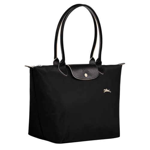 Sac porté épaule L Le Pliage Club Noir (L1899619001) | Longchamp FR