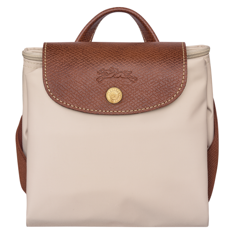 Le Pliage Original 後背包 M , 紙張白 - 再生帆布  - 查看 7 7