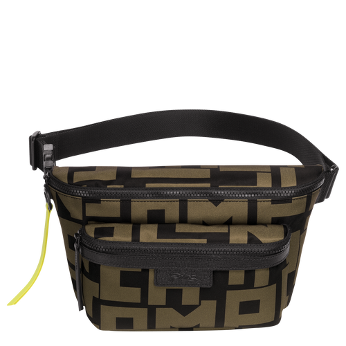 Sac banane L, Noir/Kaki Vue 1 de Sac banane L, Noir/Kaki, hi-res
