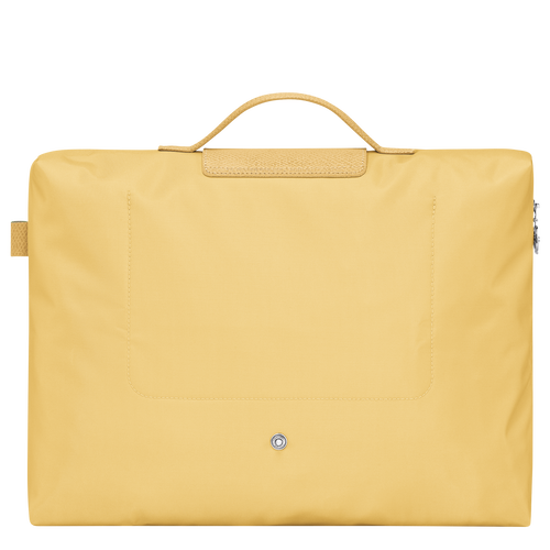 Le Pliage Green S Briefcase , Wheat - Recycled canvas - View 3 of 5