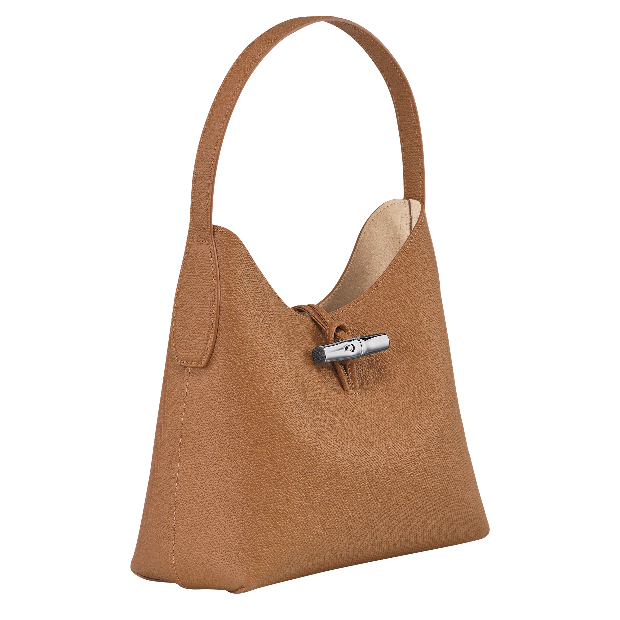 Roseau M Hobo bag Natural - Leather (10153HPN016)