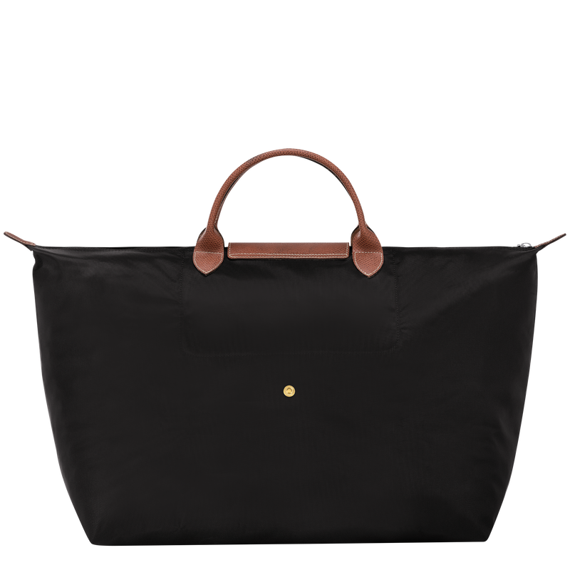Le Pliage Original S Travel bag , Black - Recycled canvas  - View 4 of  5