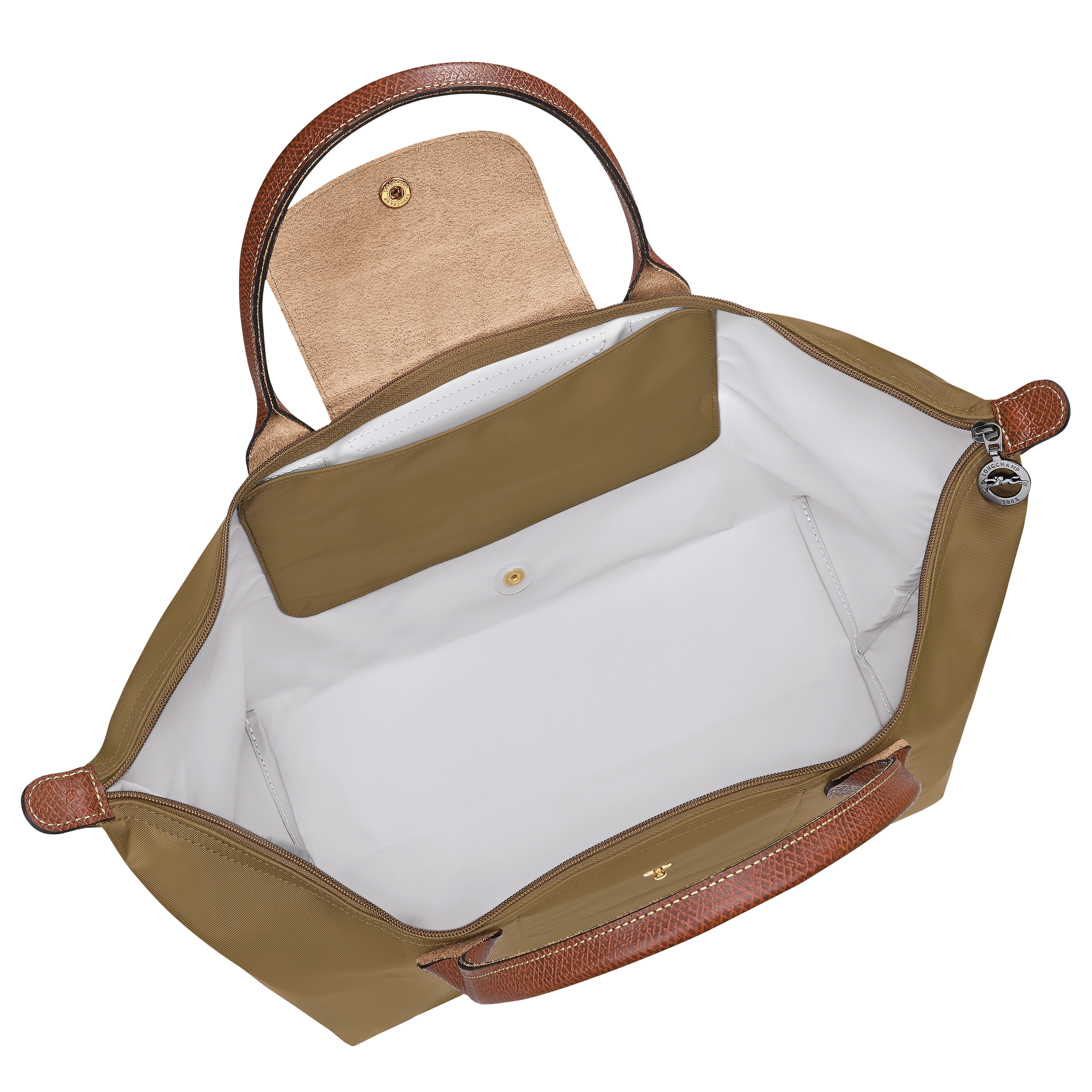 Le Pliage Original Handbag L, Olive