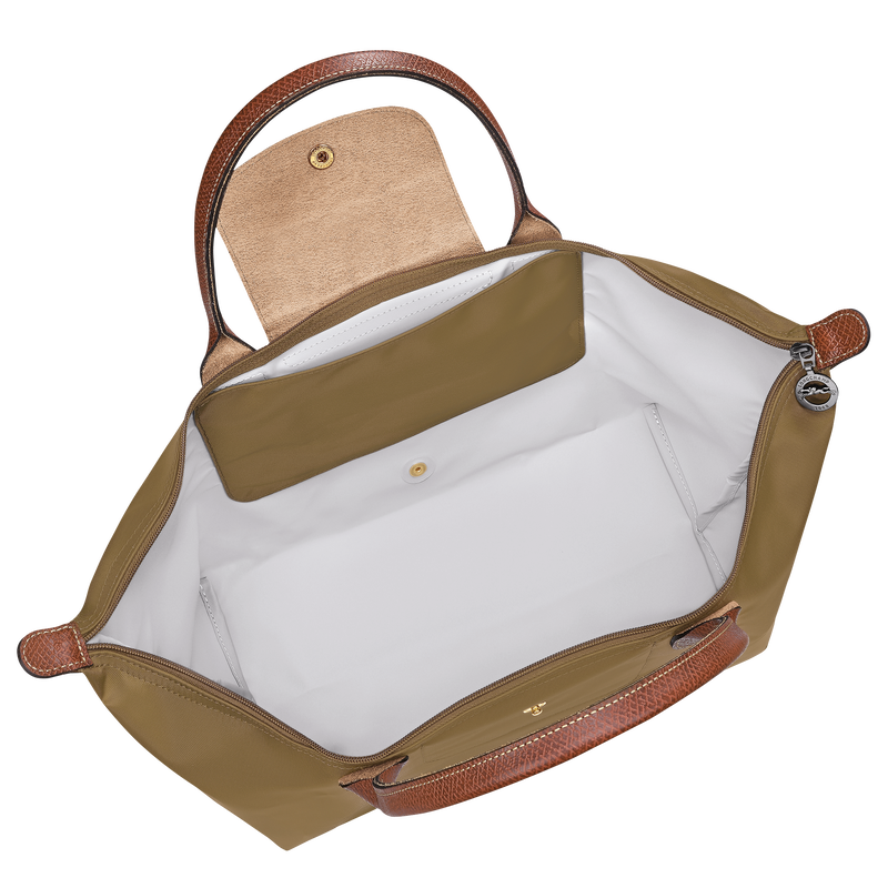 Le Pliage Original L Handbag , Olive - Canvas  - View 4 of 6