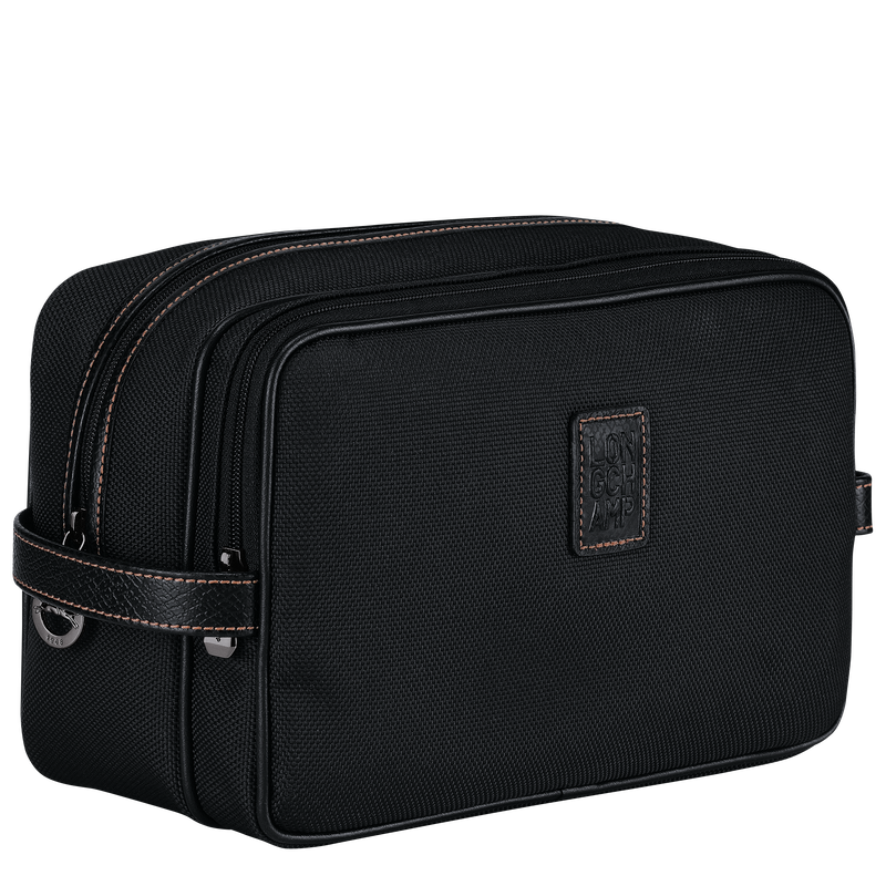 Trousse de toilette Boxford , Toile recycl&eacute;e - Noir  - Vue 2 de 6