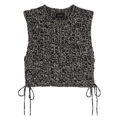 Top , Grey - Knit