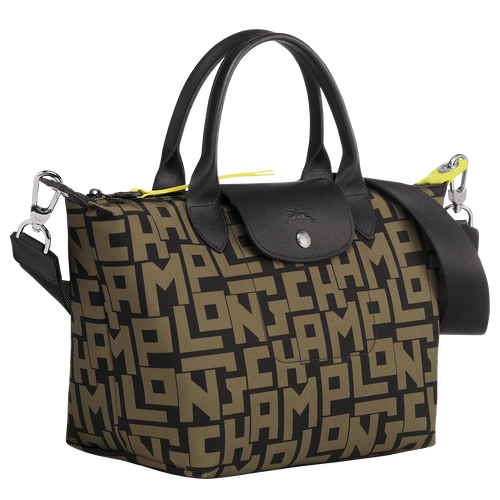 Sac porté main, Noir/Kaki - Vue 2 de 3 Sac porté main, Noir/Kaki, hi-res - Vue 2 de 3