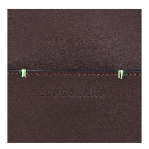 Longchamp sur Seine M Briefcase , Mocha - Leather - View 5 of  5