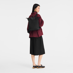 Mochila M Le Pliage One , Lona - Preto