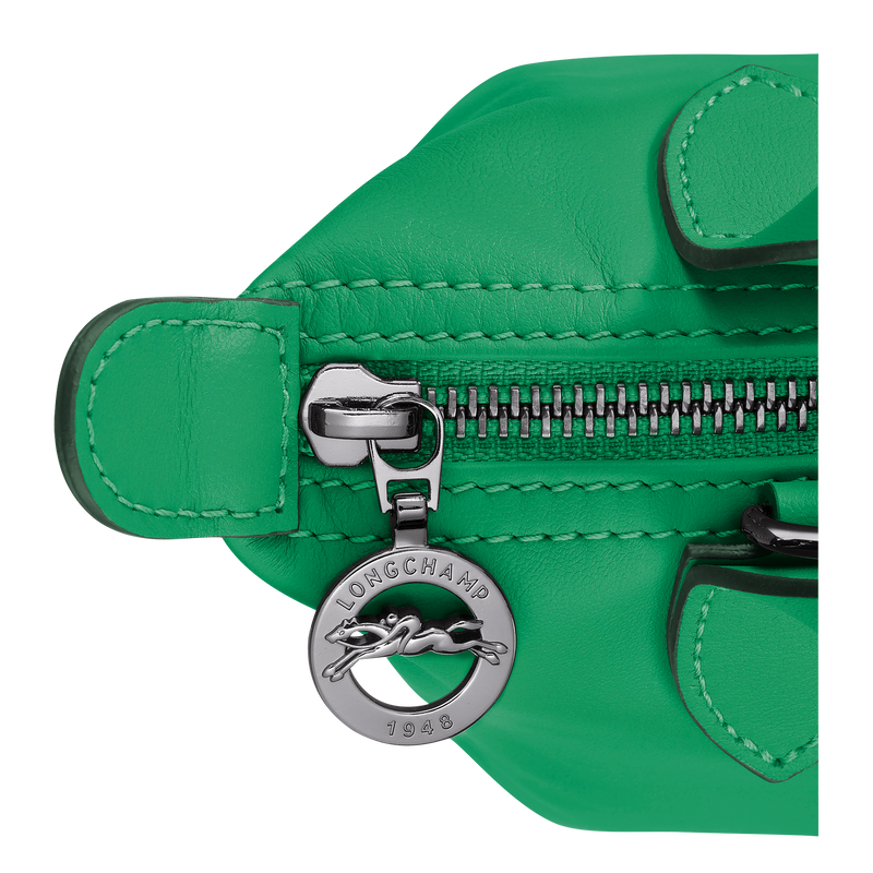 Longchamp green leather bag cheap