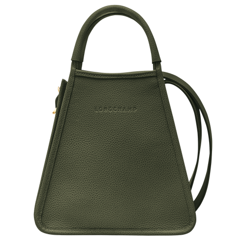 Le Foulonné S Handbag , Khaki - Leather - View 1 of  5