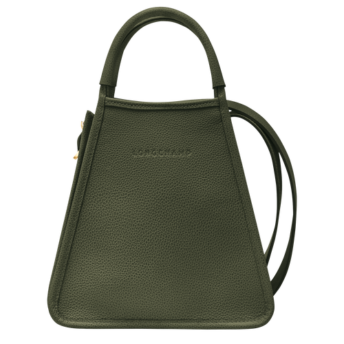 Le Foulonné S Handbag , Khaki - Leather - View 1 of 5