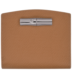 Le Roseau Wallet , Natural - Leather