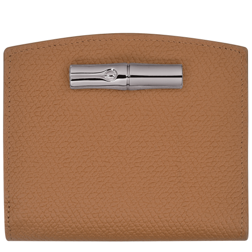 Brieftasche im Kompaktformat Le Roseau , Leder - Naturel - Ansicht 1 von 4