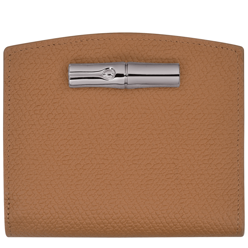 Roseau Cartera compacta , Cuero - Natural  - Vista 1 de 4