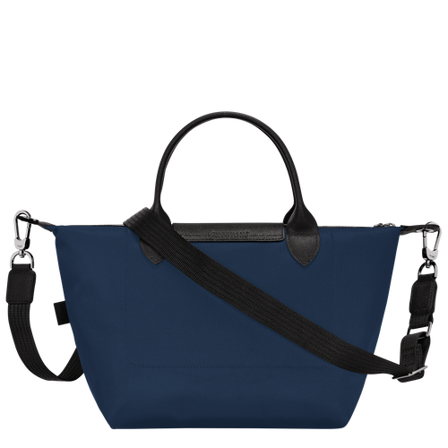 Handtasche S Le Pliage Energy , Recyceltes Canvas - Marine - Ansicht 3 von 3