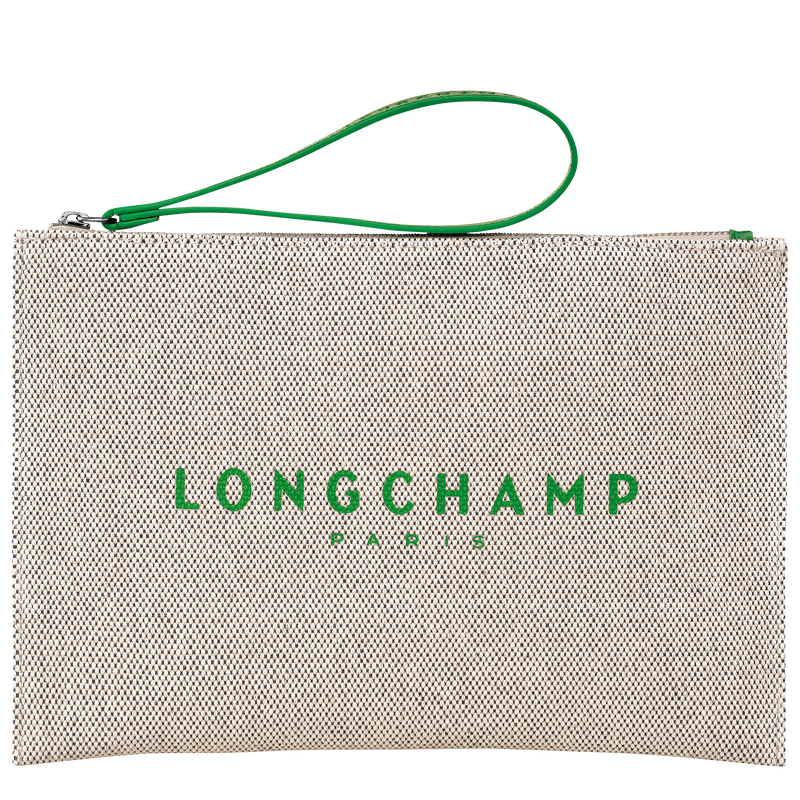 Essential Pouch , Green - Canvas  - View 1 of  4