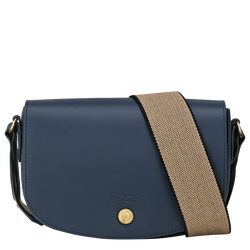Épure S Crossbody bag , Navy - Leather