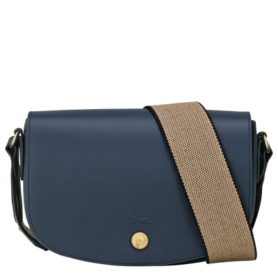 Épure Bolso bandolera S , Cuero - Azul Marino