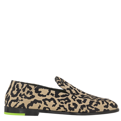 Au Sultan Instapper , Black/Beige - Leder