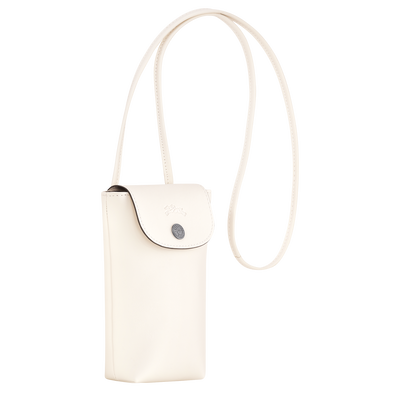 Le Pliage Xtra Etui téléphone avec cordon, Ecru