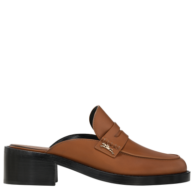 Epure Timeless Mules , Cognac - Leather