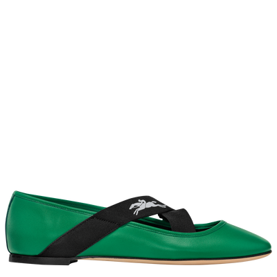Longchamp ballerina flats hot sale