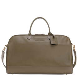 Le Foulonn&eacute; L Travel bag , Caper - Leather