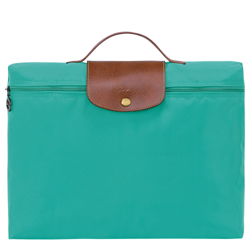 Le Pliage 原創系列 公事包 S , 綠松石色 - 再生帆布 - 查看 1 5