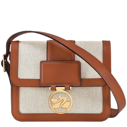 Crossbody bag S, Cognac