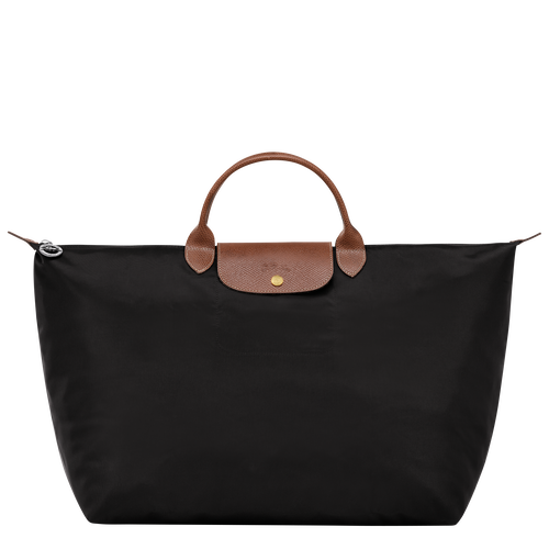 Le Pliage Original S Travel bag , Black - Recycled canvas - View 1 of 6