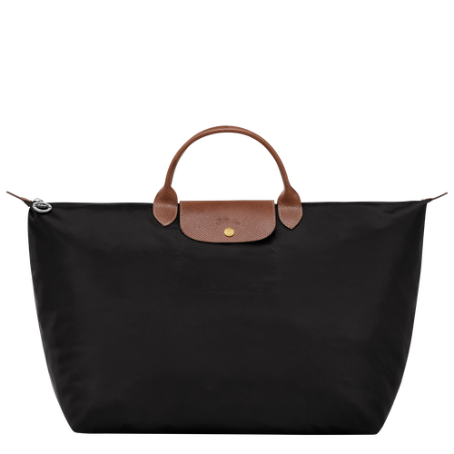 Le Pliage Original S Travel bag , Black - Recycled canvas - View 1 of  5