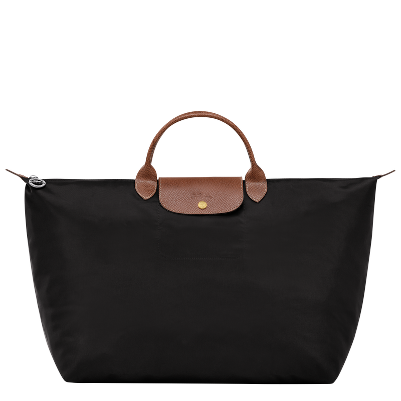 Le Pliage Original S Travel bag , Black - Recycled canvas  - View 1 of  6