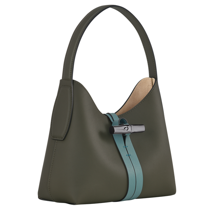 Roseau Shoulder bag XS, Khaki/Cypress