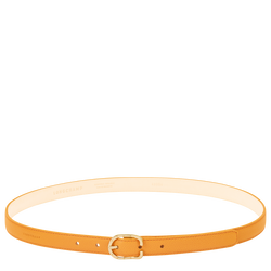 Le Foulonné Ladies' belt , Apricot - Leather