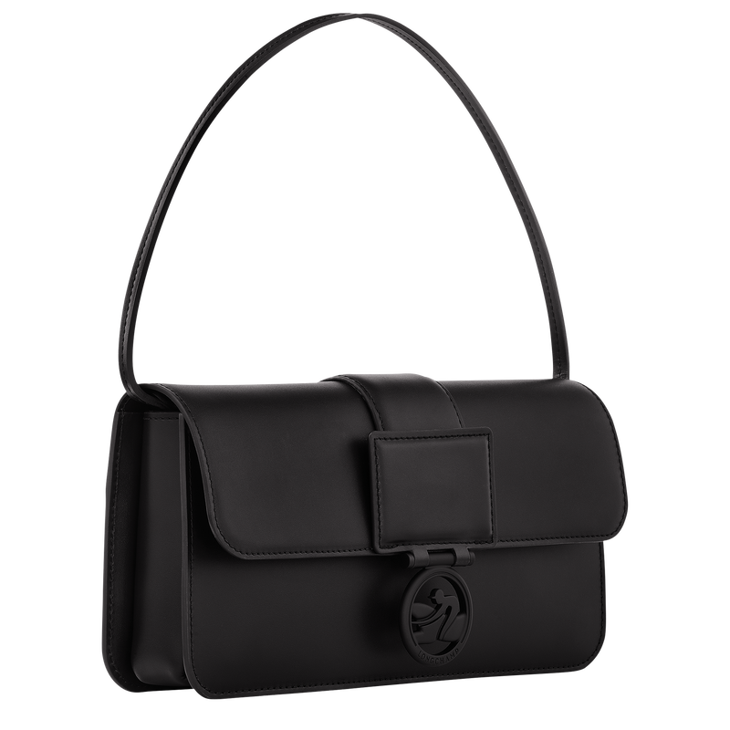 Box-Trot M Shoulder bag , Black - Leather  - View 3 of  6