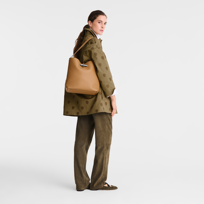 Le Roseau Schoudertas M, Walnut
