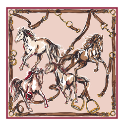 Silk scarf 90