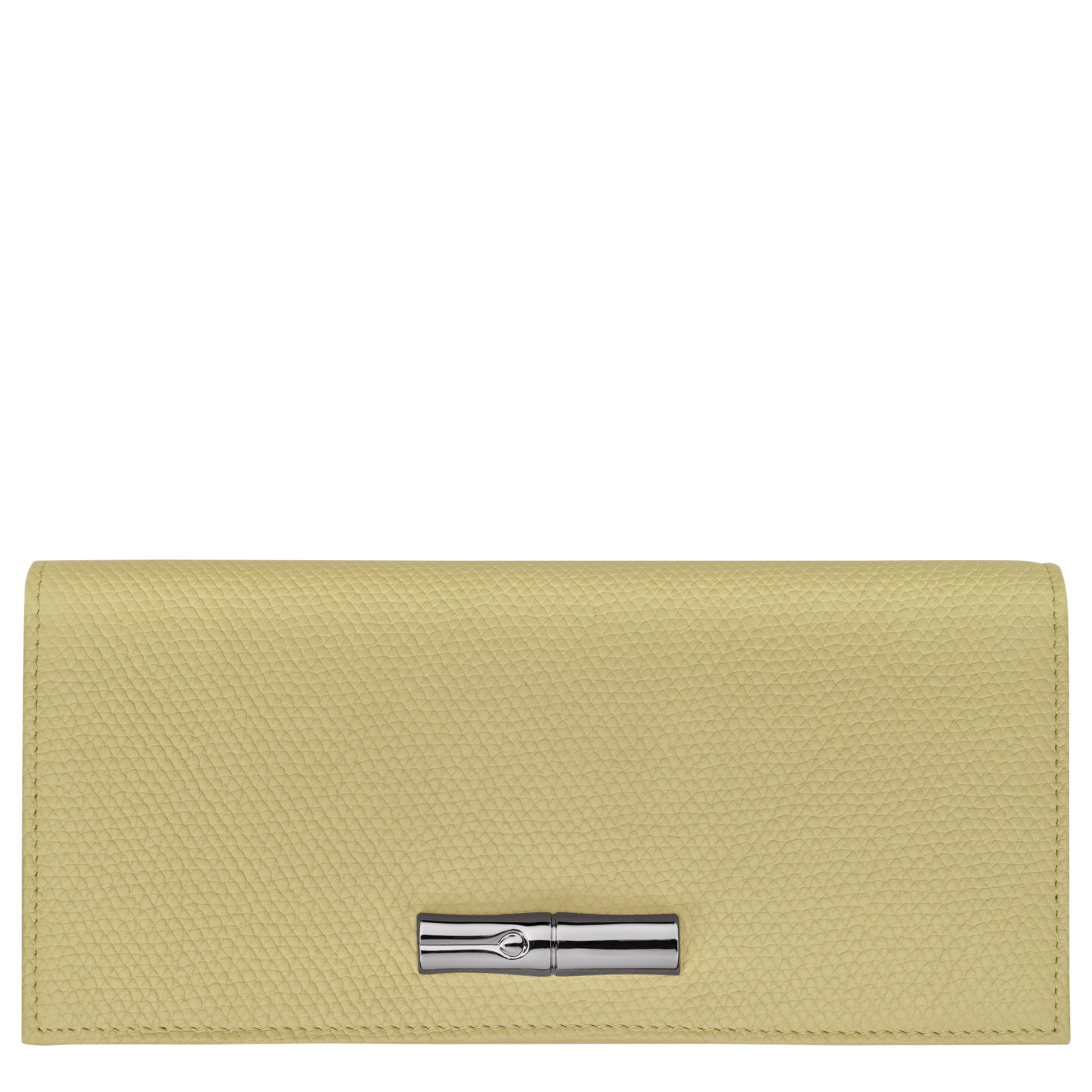 Le Roseau Long continental wallet, Pistachio