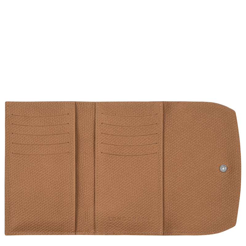 Le Roseau Wallet , Natural - Leather  - View 2 of  3