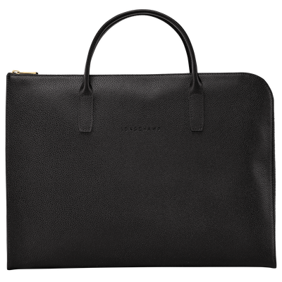 Le Foulonné Briefcase S, Black